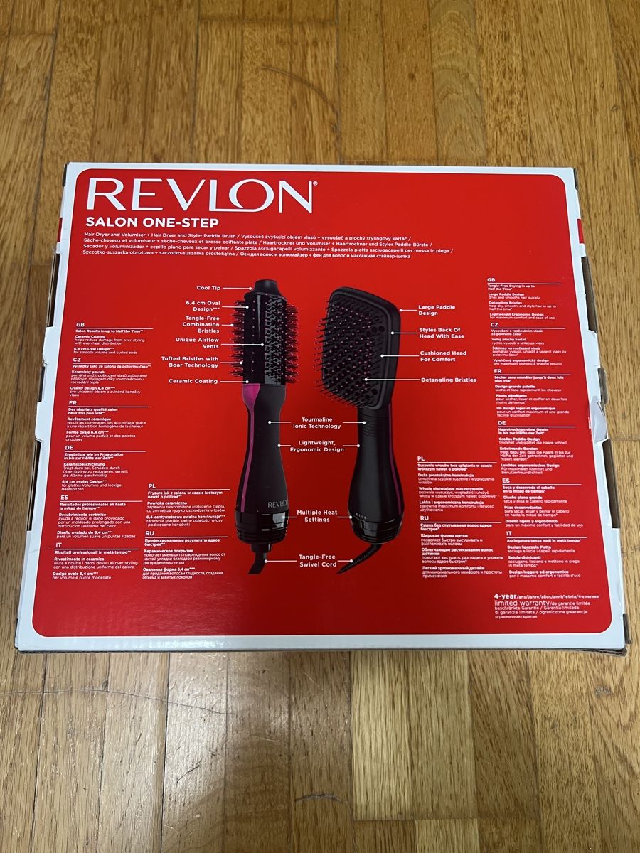 Revlon Asciugacapelli: Revlon Warmluftbürste one step combo pack – Nuovo (secondo la descrizione) da Mosnang venduto da prodigy1879 1