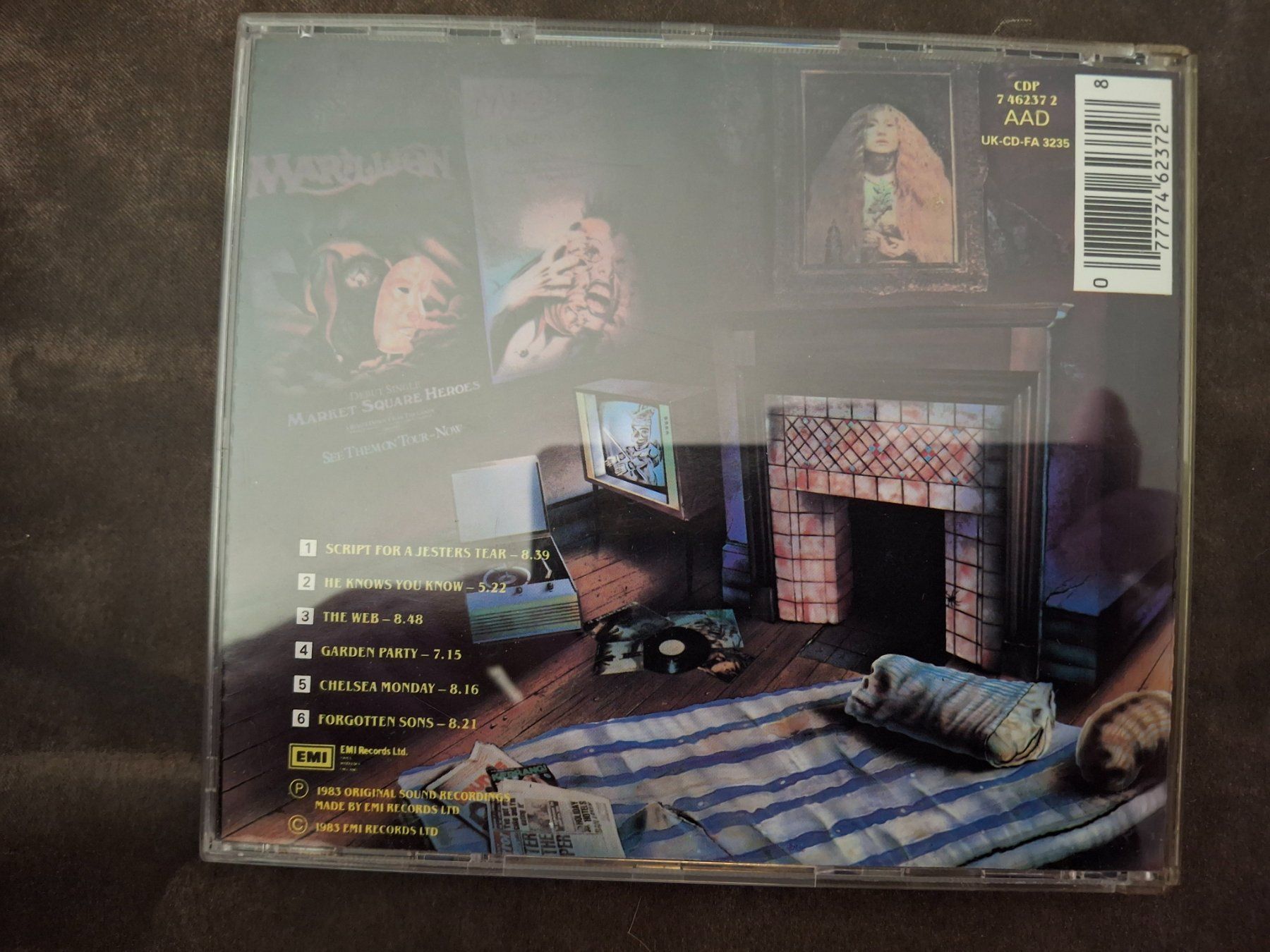 CD: Marillion – Script For A Jestet's Tear – Usato da St.Gallen venduto da jalamusic 1
