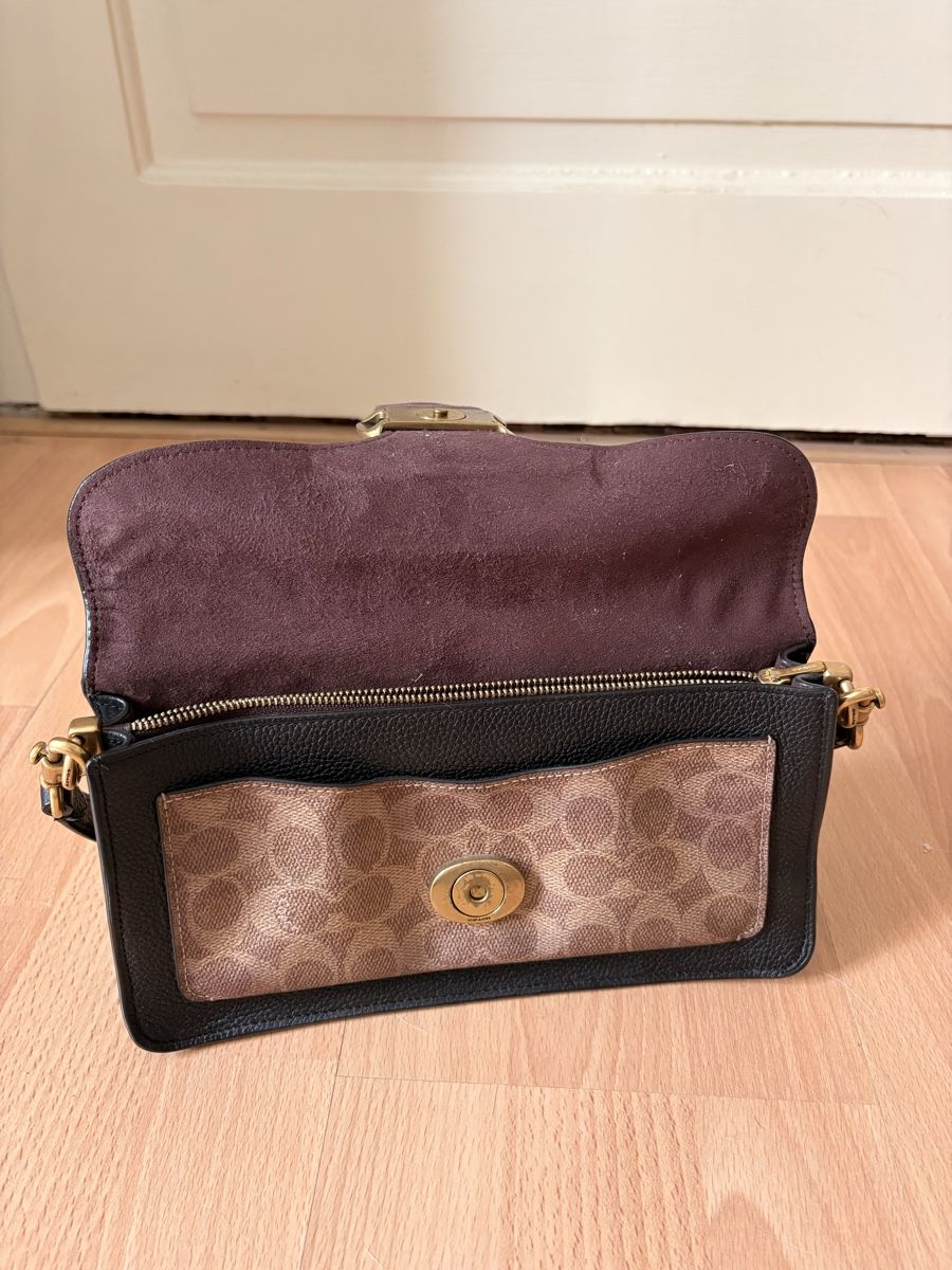 Coach Taschen für Damen: Coach sac Tabby shoulder noir et cuir – Gebraucht aus Moutier von Cfrne 1