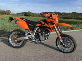 Motorrad KTM 625 LC4 SMC/ SXC Supermoto guter Zustand orange