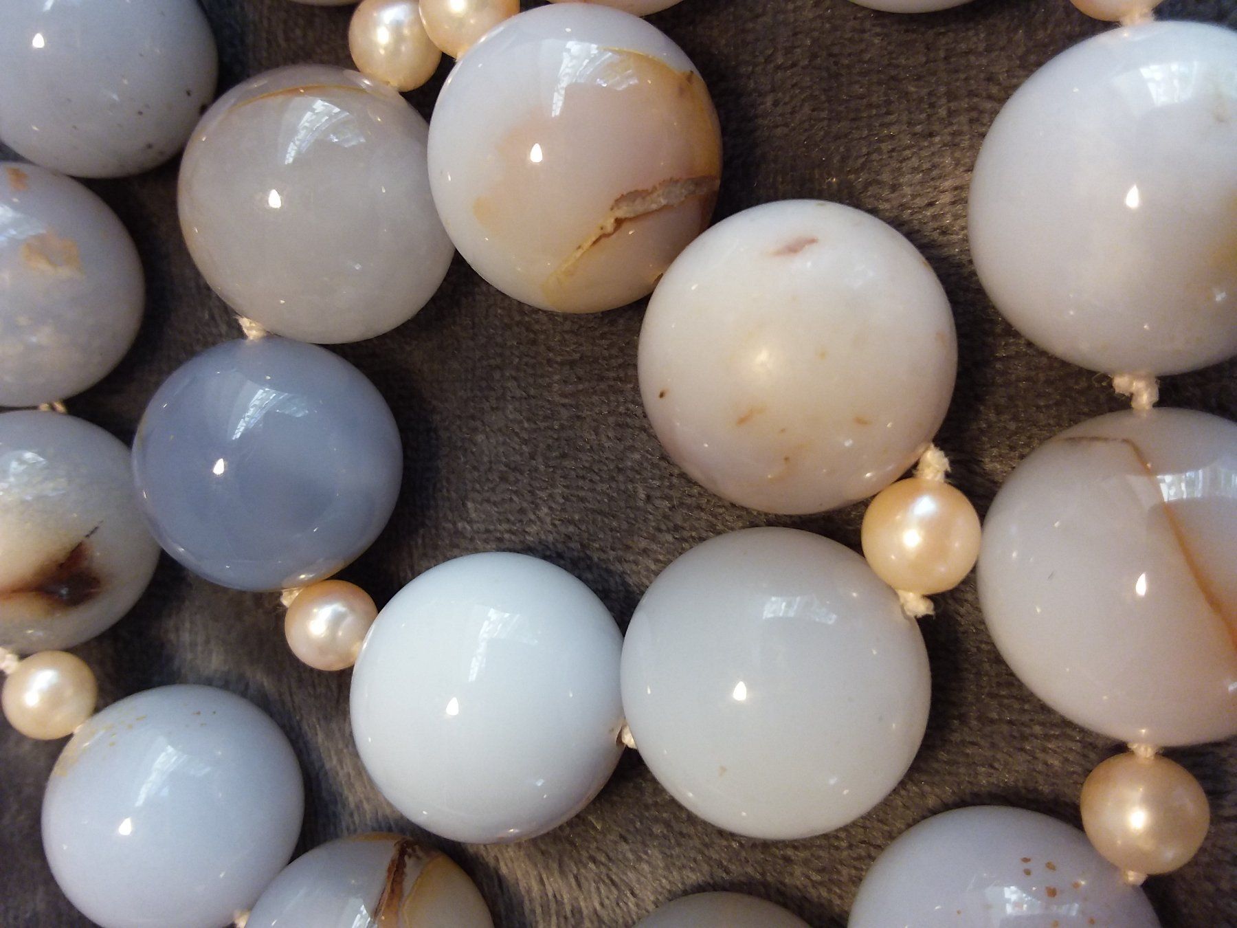 Catenine: Top Achat Halskette/Collier mit echten Perlen – Usato da Zürich venduto da sanwit 7