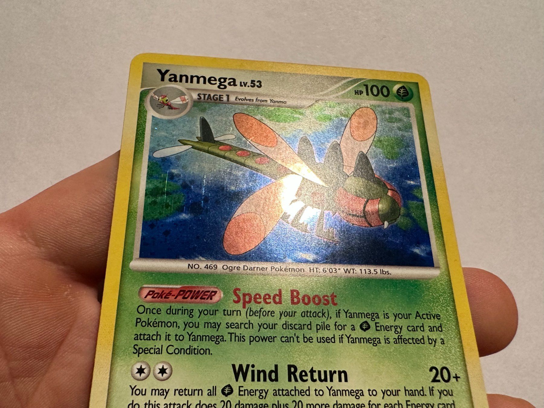 Pokémon Carte collezionabili: Yanmega holo Platinum Supreme Victors EN – Usato da Hagendorn venduto da Pokecollectorch 2