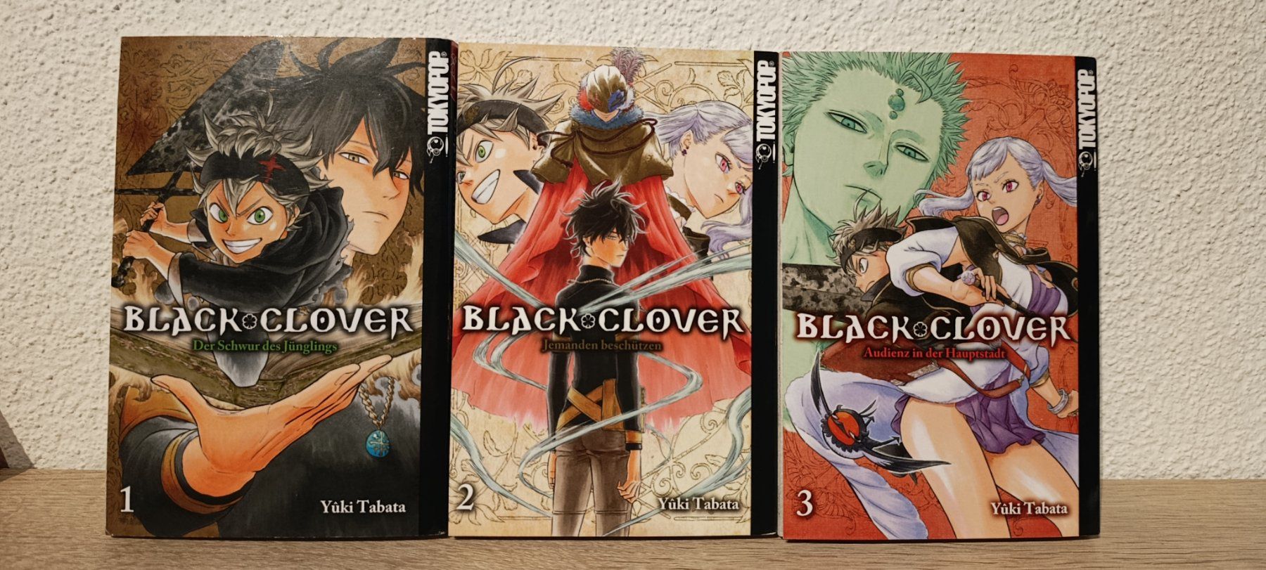 Fumetti: Black Clover Manga Band 1-3 – Usato da Adelboden venduto da dan_69fv