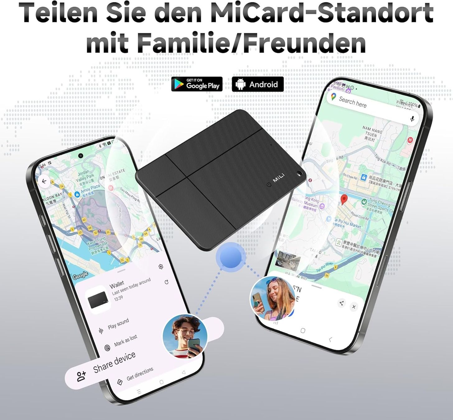 GPS & Strumenti di misurazione: Card Wallet Tracker für Android – Nuovo e nell'imballaggio originale da Geneve venduto da Titi2008 4