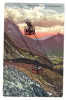Alte Ansichtskarte Grindelwald Wetterhornaufzug 1910.