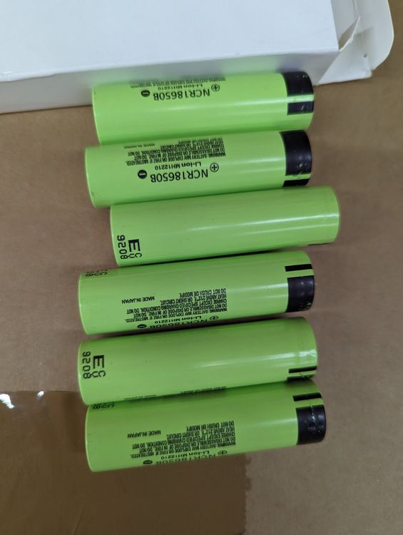 6 Batterie Zellen NCR18650B Kaufen auf Ricardo