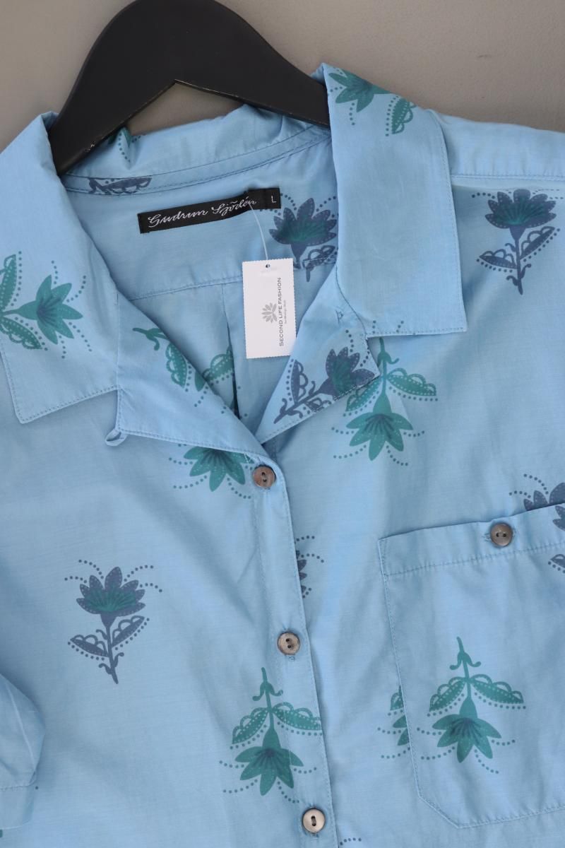 Camicette: Gudrun Sjöden Bluse mit Seide Gr. L blau – Nuovo (secondo la descrizione) da Neustadt an der Waldnaab venduto da SecondLifeFashion 1
