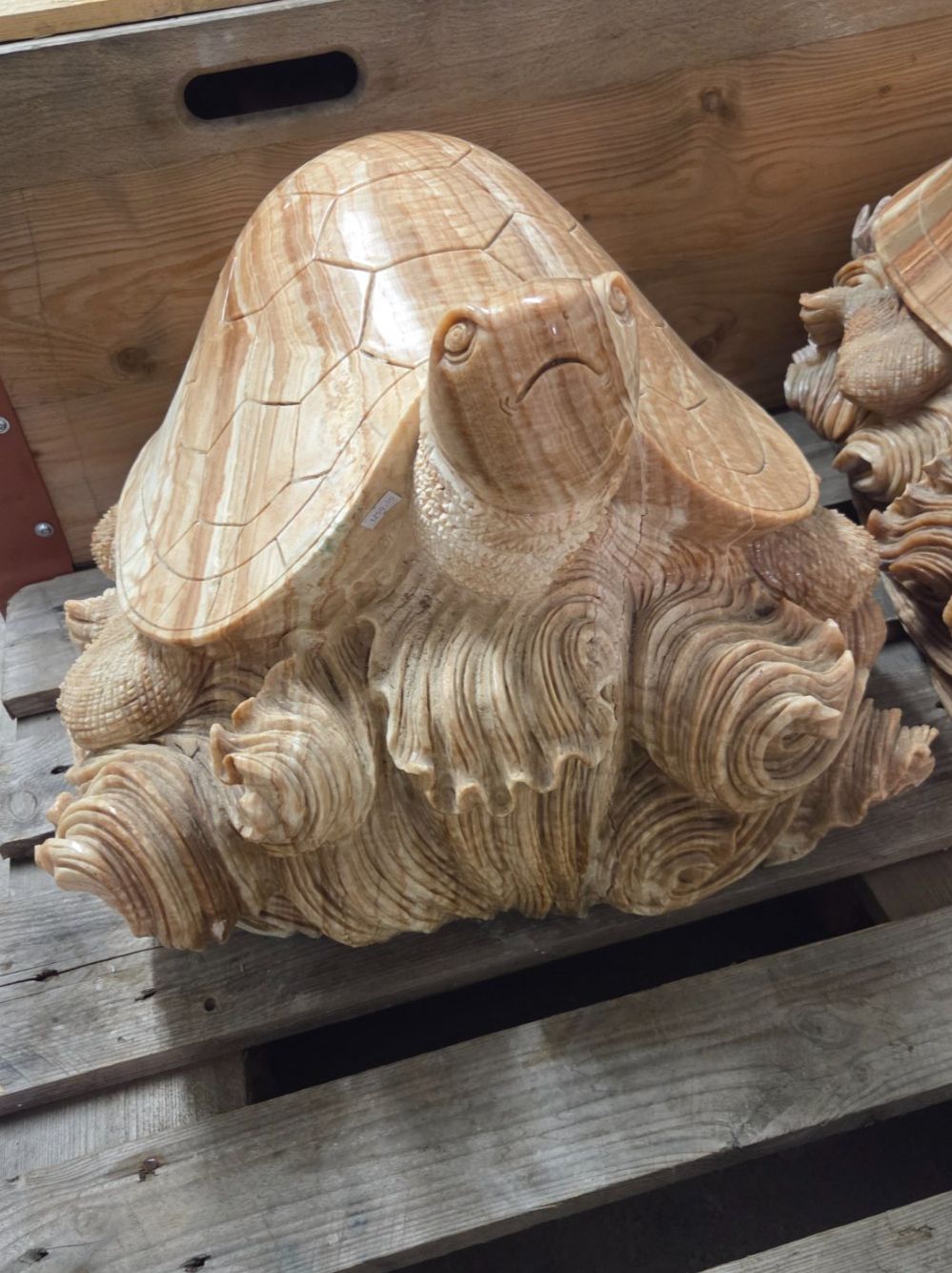 Sculture & Statue: Massive Schildkröte aus Marmor 50cm – Nuovo (secondo la descrizione) da Roggliswil venduto da Mabelco 5