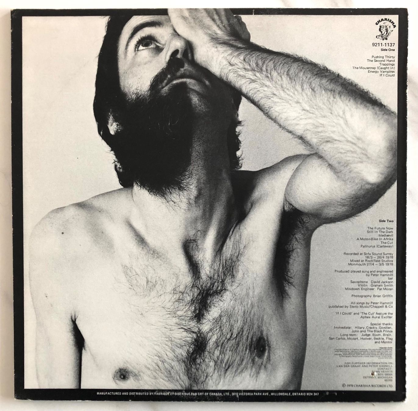 Schallplatten: VAN DER GRAAF GENERATOR / PETER HAMMILL - THE FUTURE NOW – Gebraucht aus Poliez-Pittet von Newtown-Records 1