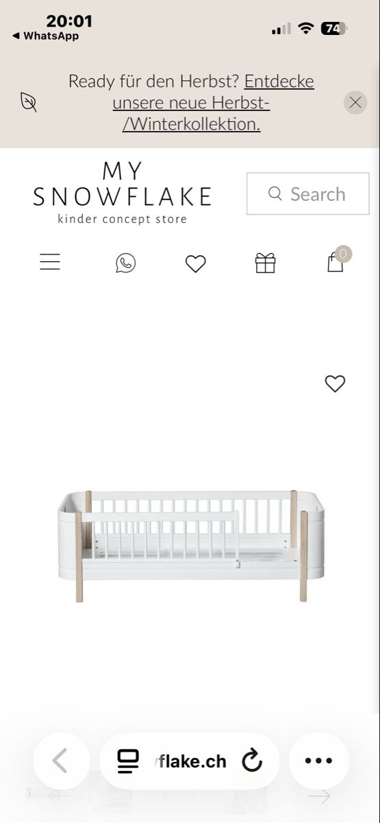 Oliver Furniture Betten: My Snowflake Olivia baby bed – Gebraucht aus FORCH von PRINCESSHK 2