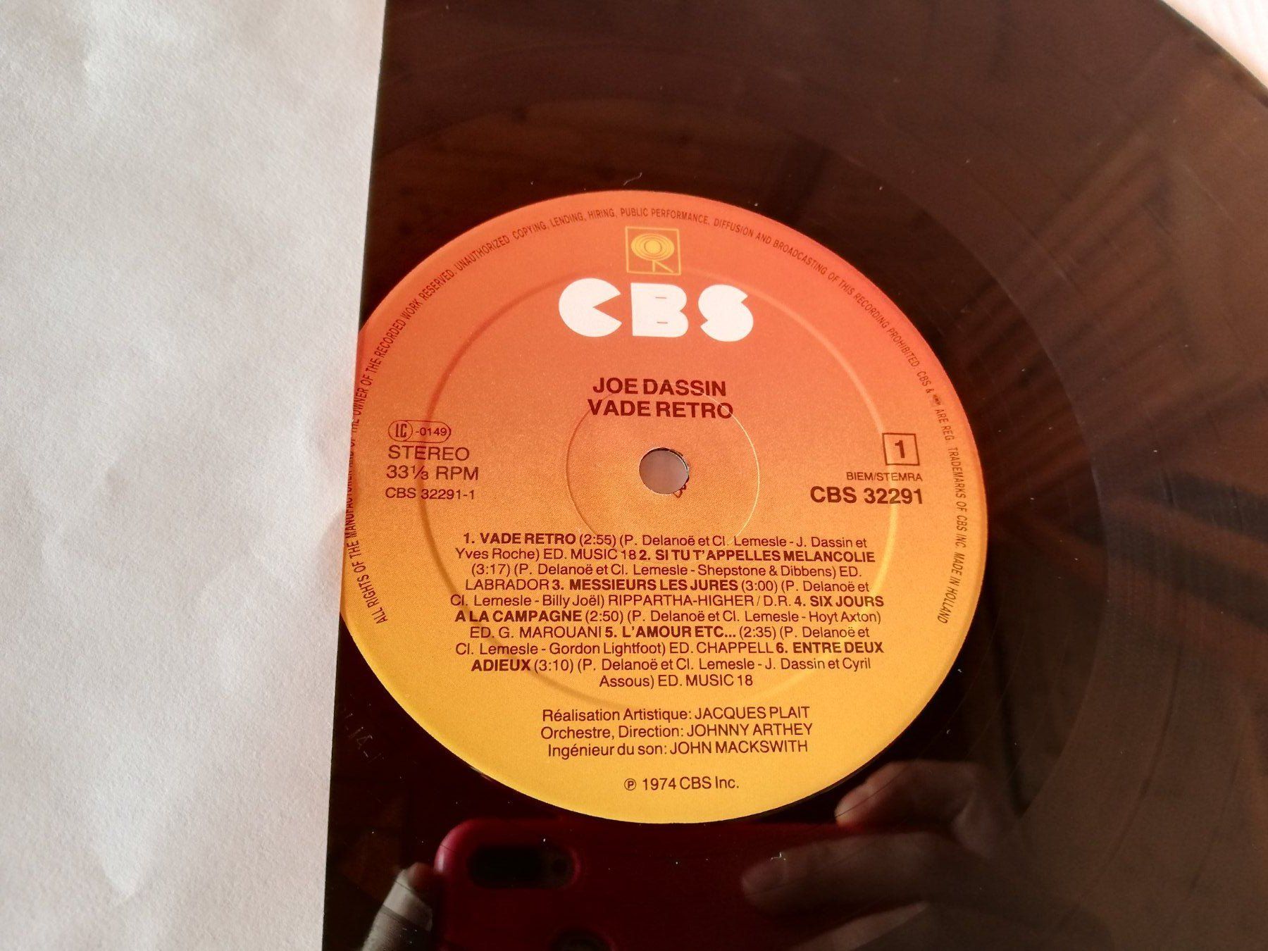 Dischi in vinile: JOE DASSIN (TOP ZUSTAND) – Usato da Bern venduto da Vinylsound.ch 2