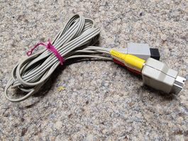 Original Nintendo Wii AV Kabel + Scart Adapter