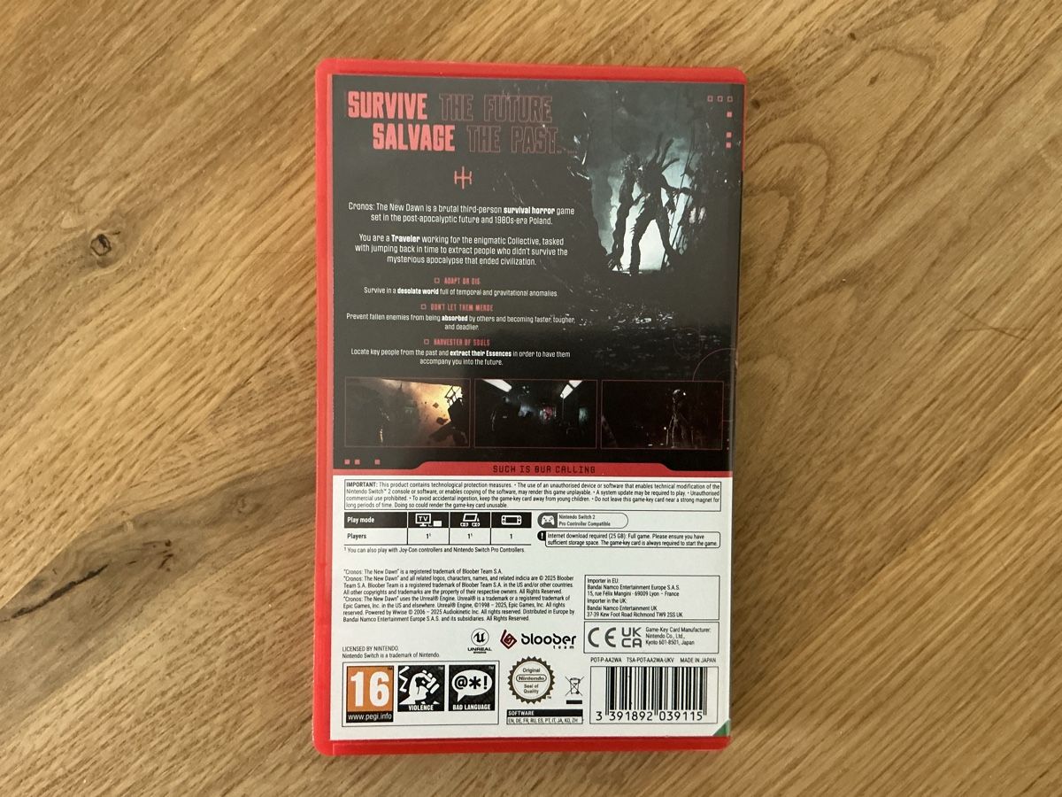 Nintendo Giochi: Cronos : The New Dawn -  Nintendo Switch 2 – Usato da Bussigny venduto da gaillo 1