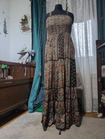 Hippie, Boho Maxikleid