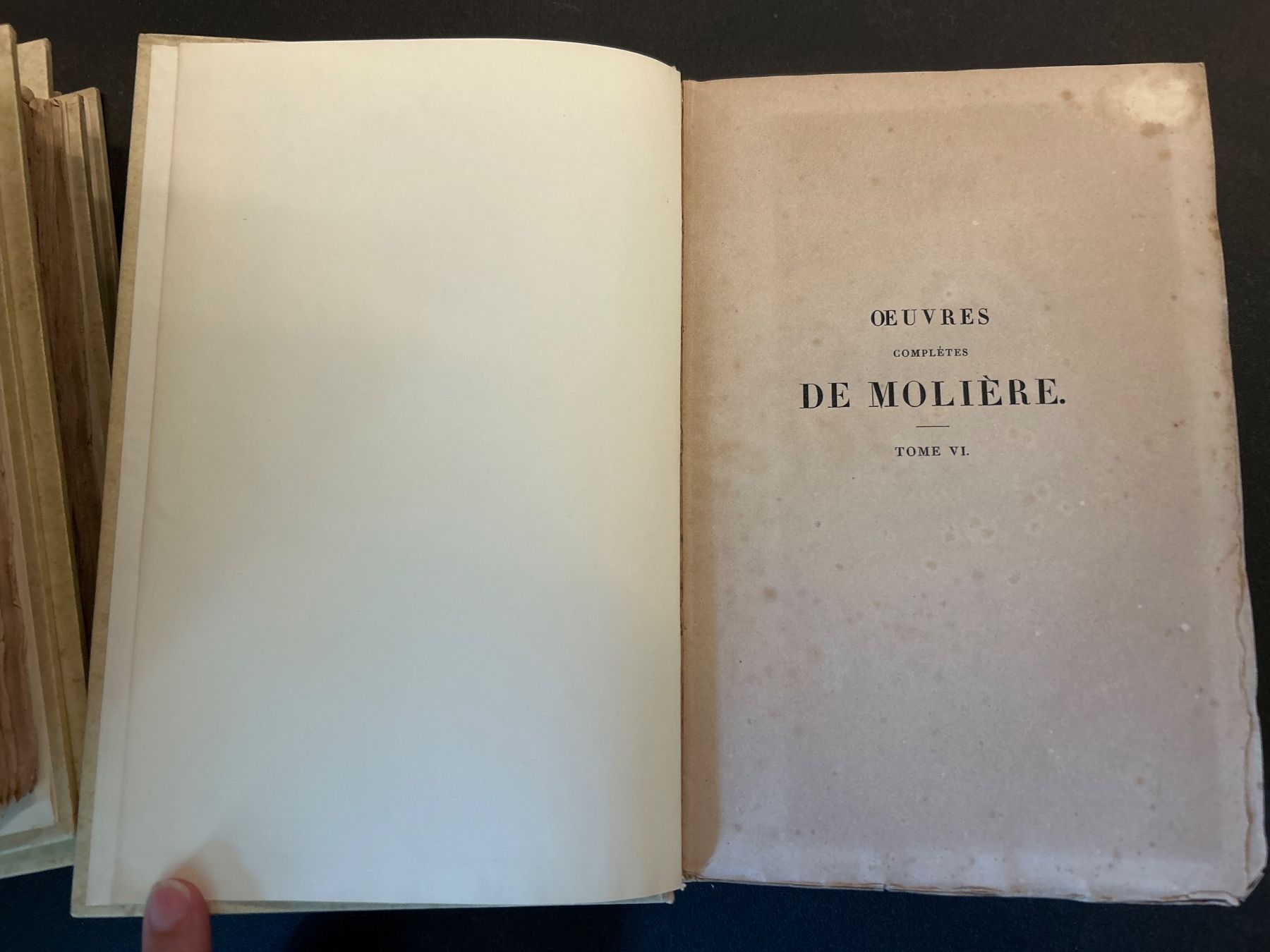 Libri: Œuvres completes de Molière tome VI – Usato da Céligny venduto da isa_lgy2 2