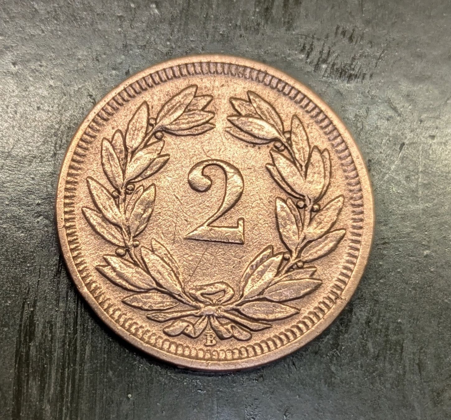 Tutti le monete: 2 Rappen 1899 (Bronze) – Usato da Zetzwil venduto da Spitz70 1