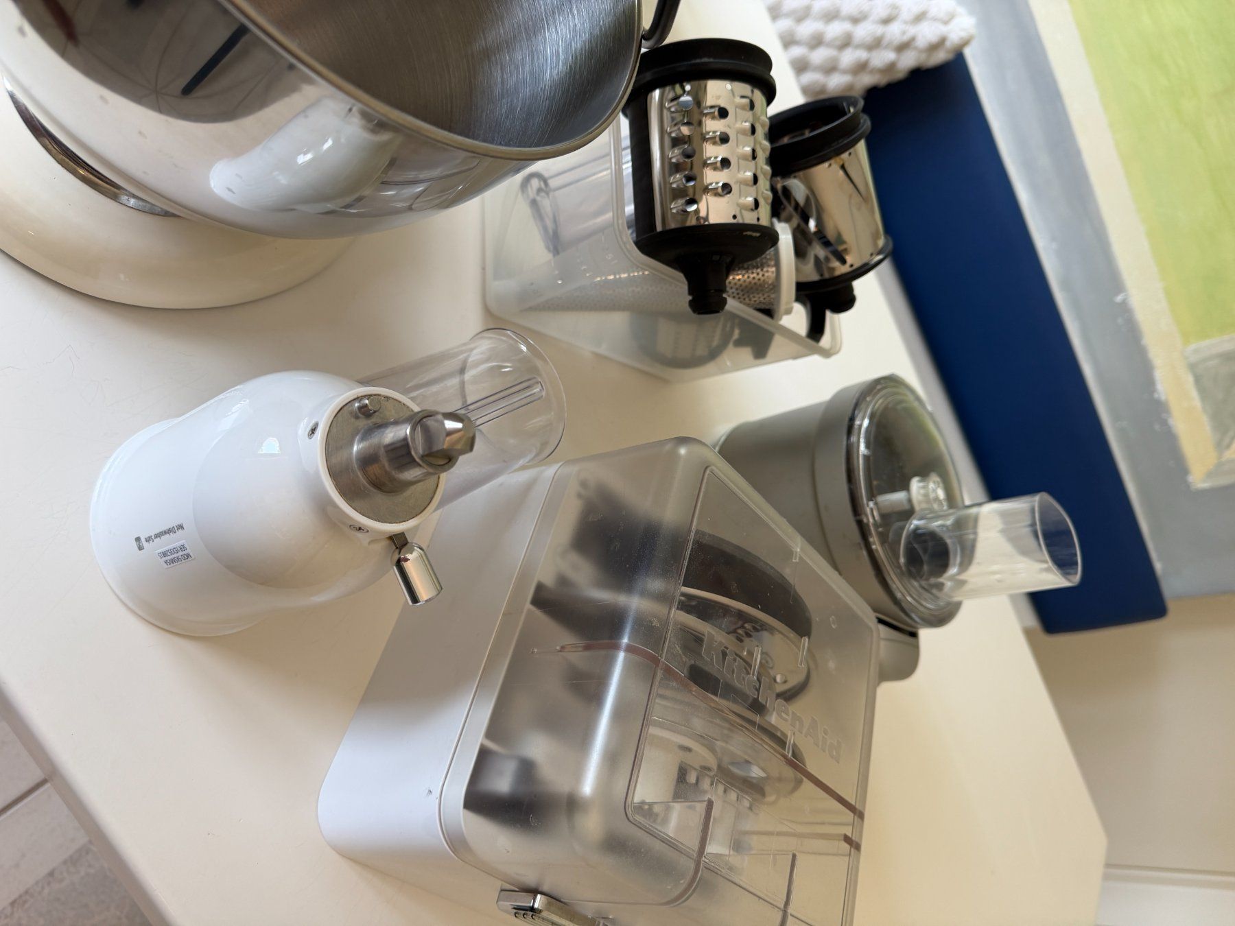 Kitchenaid Elettrodomestici da cucina: KitchenAid Artisan Küchenmodell weiss – Usato da Arbon venduto da october1 3