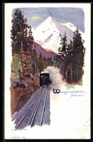Wengernalpbahn, Bergbahn, Gebirgspanoram