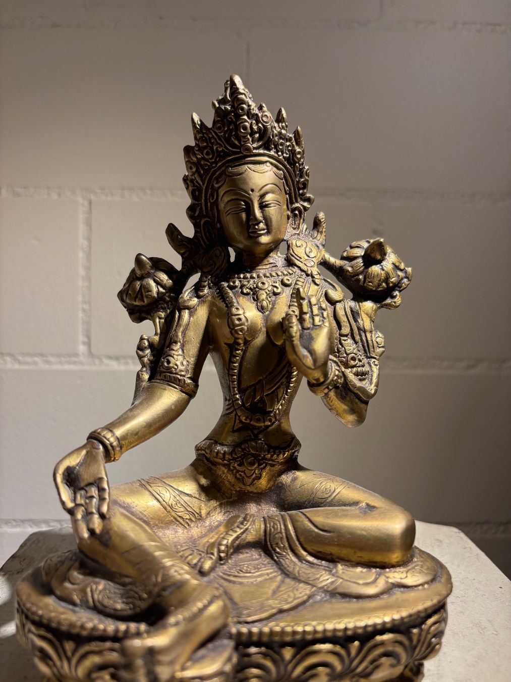 Sculture & Statue: Dewi Tara Messing 21 cm / 1.4 kg – Usato da Lenggenwil venduto da Unique_ 9