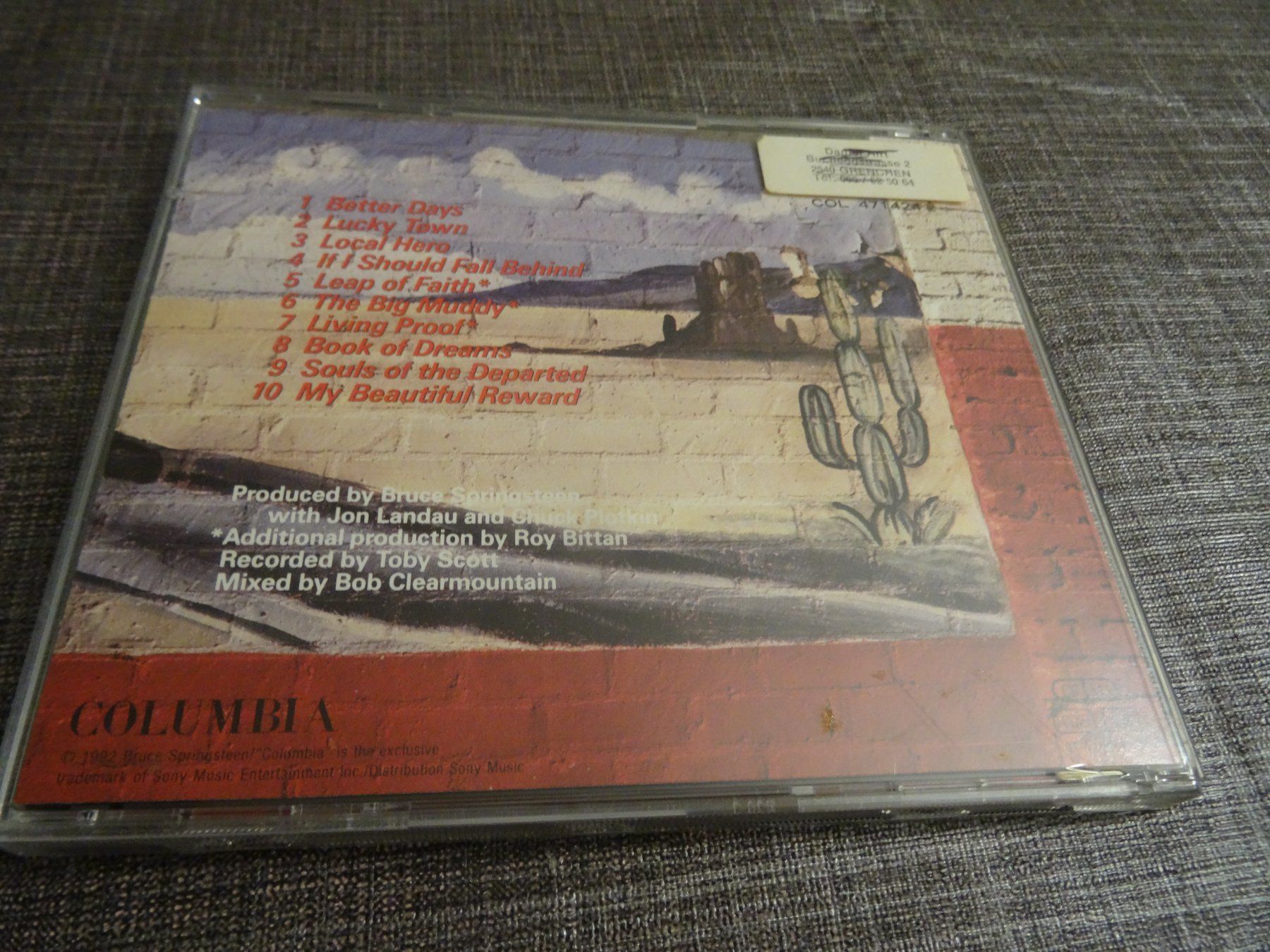 CD: Bruce Springsteen - Lucky Town CD – Usato da Olten venduto da Disc-Ausverkauf 1