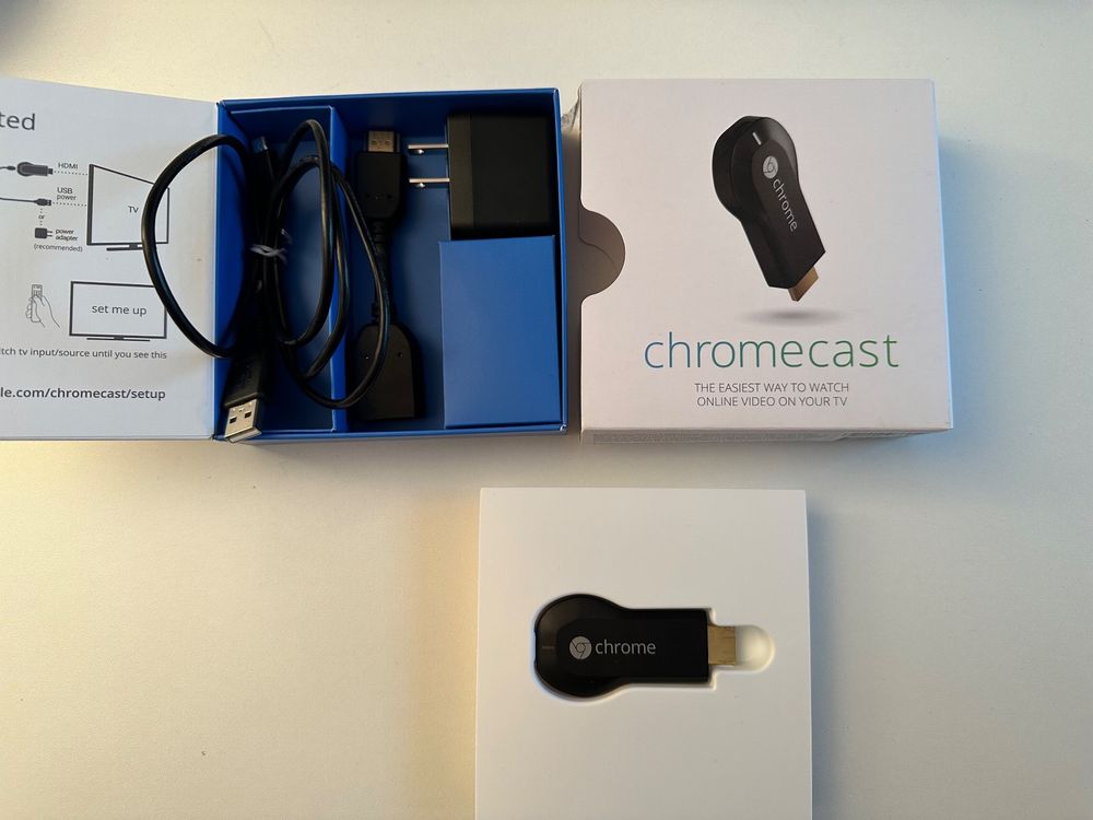 Google chromecast 1 Streaming Media Player H2G2-42 (Gebraucht) in Zug ...