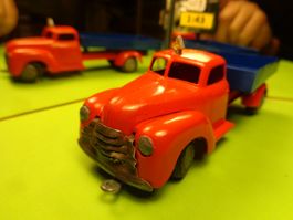 Dodge LKW Pritsche  1/43 (ohne Box) Tekno Dänemark  > (W1)
