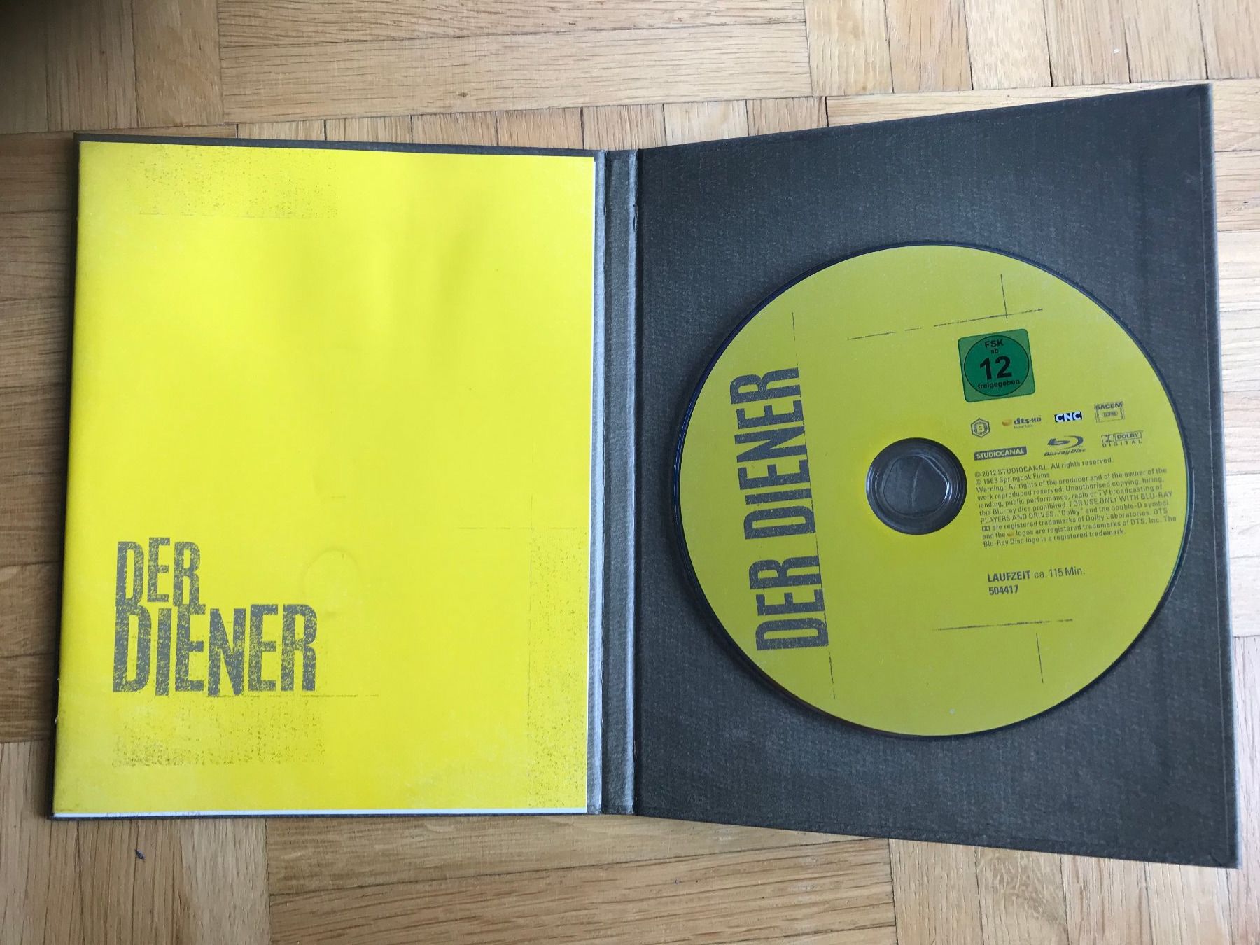 Tutti i DVDs: Der Diener - The Servant - Digibook - Blu-ray – Nuovo (secondo la descrizione) da Zürich venduto da Malcom 1