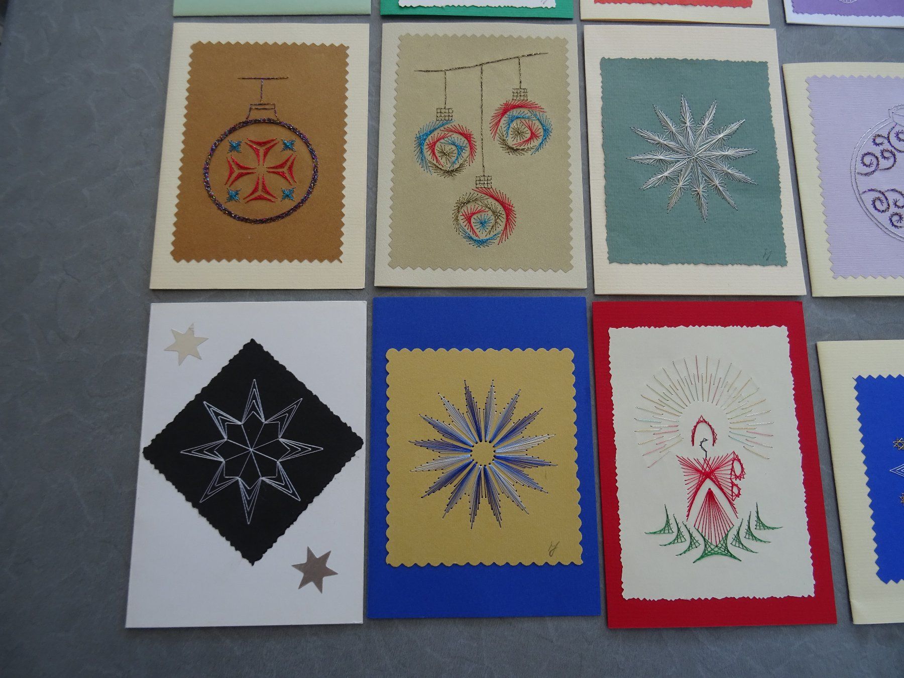 Cartes: 14 Weihnachtskarten handarbeit – Neuf (Voir description) à Rothrist par heinrich1966 3