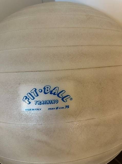 Palloni: Gymnastikball 75 cm Durchmesser weiss  – Usato da Aarau venduto da vio_lrn7 1