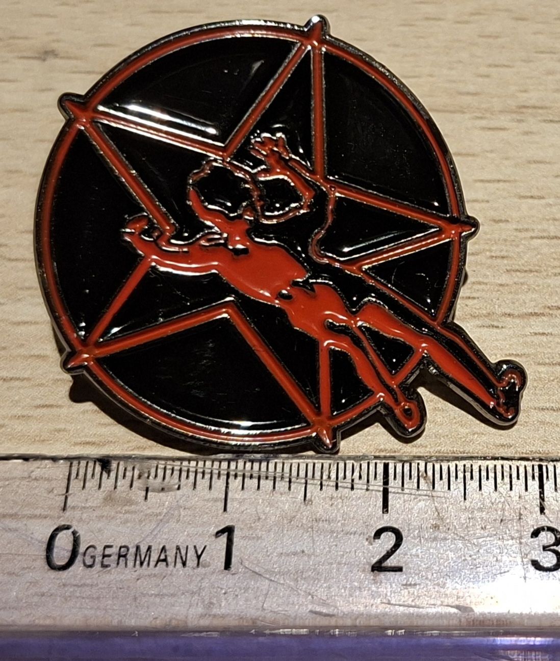 Spille & Fermagli: Pin, Anssteckknopf, Button, Starman der Band Rush – Nuovo e nell'imballaggio originale da Uerkheim venduto da Rick1973 2
