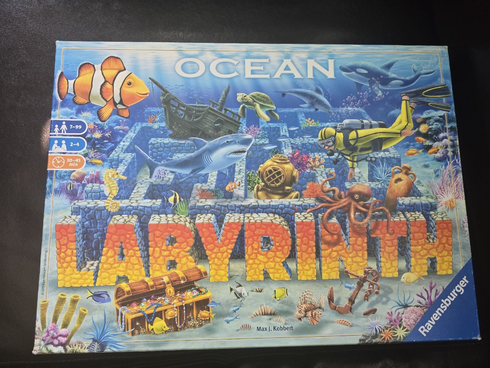 Ravensburger Giochi: Ravensburger Ocean Labyrinth Board Game - Great Fun – Usato da Erlenbach ZH venduto da Lapaz2002