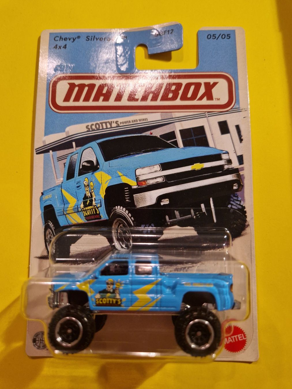 Matchbox Modellautos: Matchbox  CHEVY SILVERADO 4x4 – Neu und originalverpackt aus Oftringen von Rotor 2