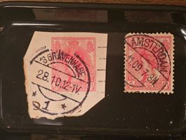 RARO  Francobollo olandese da 5 centesimi del 1899