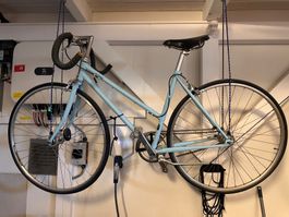 Velo Cooper Reynolds 531 bleu clair Damenrad Retro