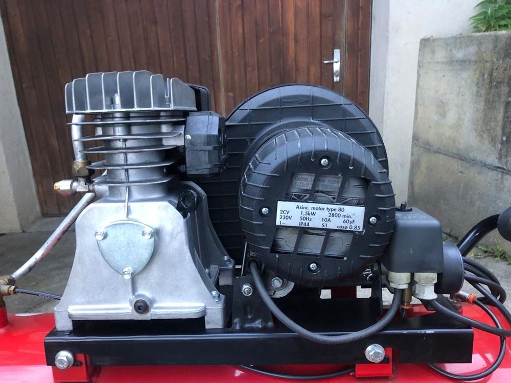 Riemenkompressor Profi FIAC AB 100-268 M Riemenluftkompressor – 100 Liter, 2 PS, 230V – Profi-Druckluft Für Werkstatt & Betrieb