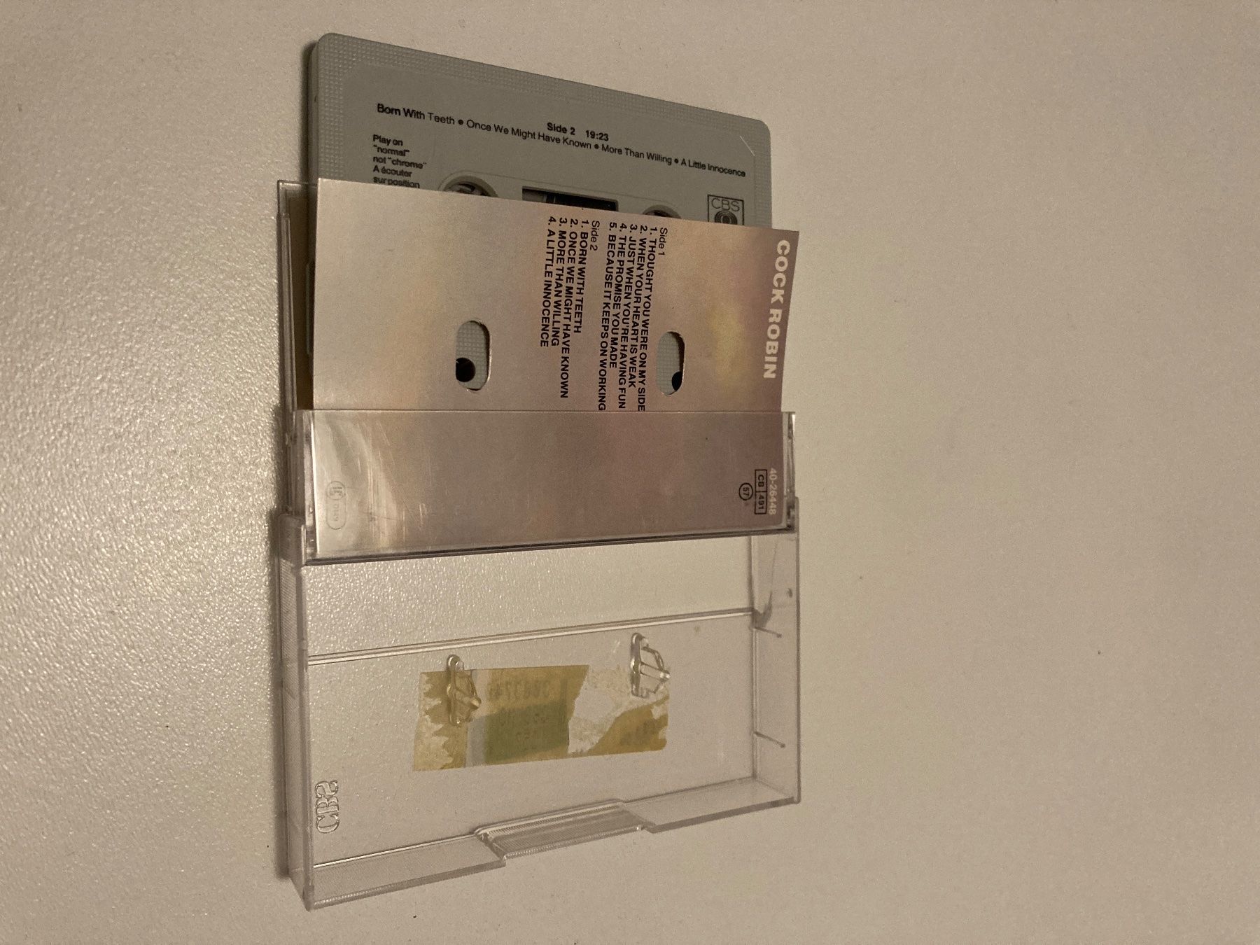 Musicassette: Cock Robin MC - Cock Robin – Usato da Gutenswil venduto da Hamzian 1
