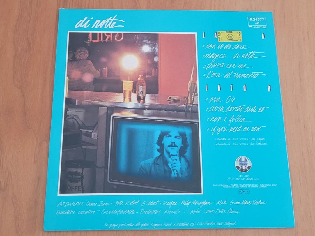 Vinyles: LP  Alan Sorrenti – D'occasion à Martigny par MZ-67 1