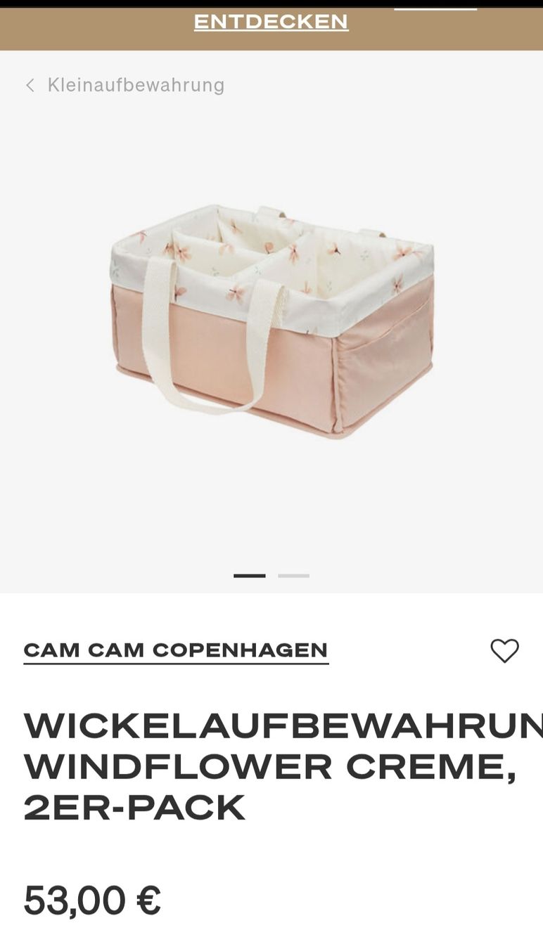 Borse & Zaini: Cam Cam Windel-Organiser – Nuovo (secondo la descrizione) da Zürich venduto da Kris8050 2