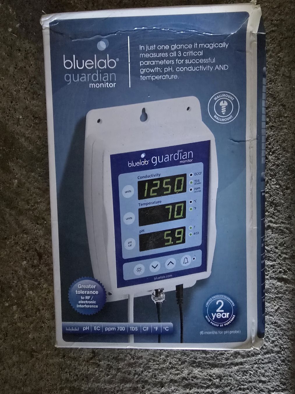 Steuerung: Bluelab Guardian Monitor HP/EC Controller – Neu und originalverpackt aus Wimmis von Manolo_Solo