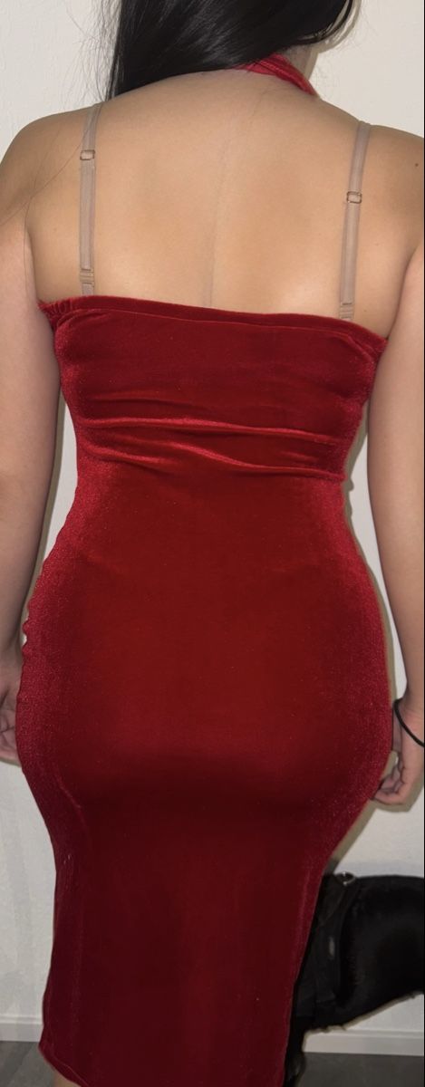 Vestiti: Robe de soirée rouge velours  – Nuovo (secondo la descrizione) da Attalens venduto da bazar_de_giada 2