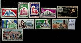 CENTRAFRIQUE  TIMBRES NEUFS** 1965 COTE 8.40 EUROS /U550