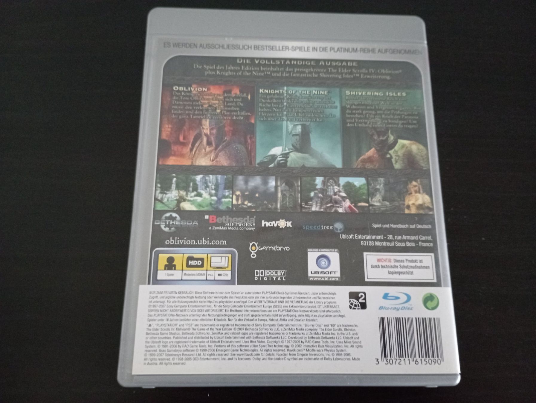 Sony Giochi: PS 3 The Elder Scrolls IV - Oblivion – Usato da Allschwil venduto da pri_9lsr 2