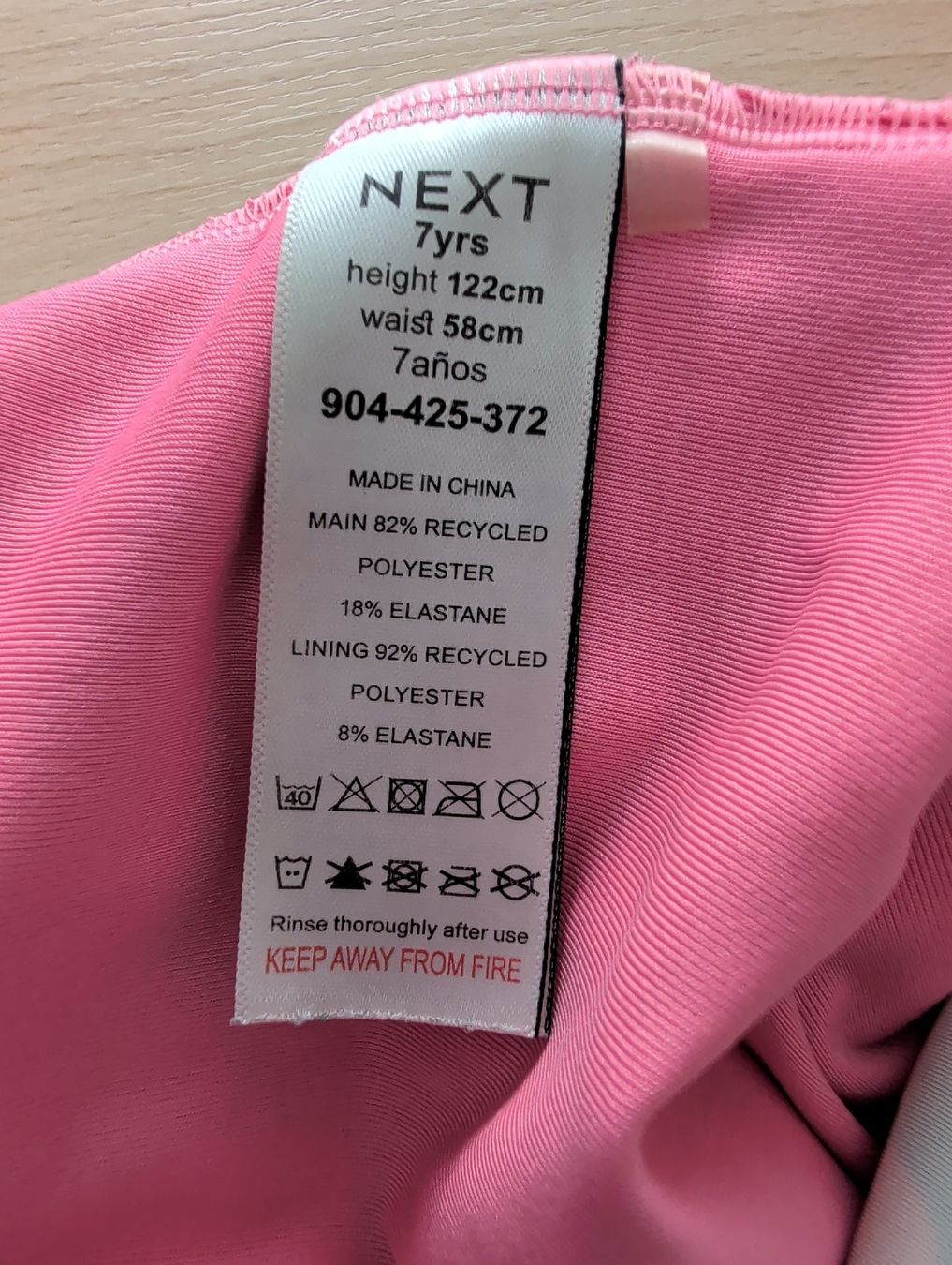 Next Costumi da bagno & Bikini: Next Badeanzug 122 7Jahre – Usato da Diessenhofen venduto da sabrina1204 2