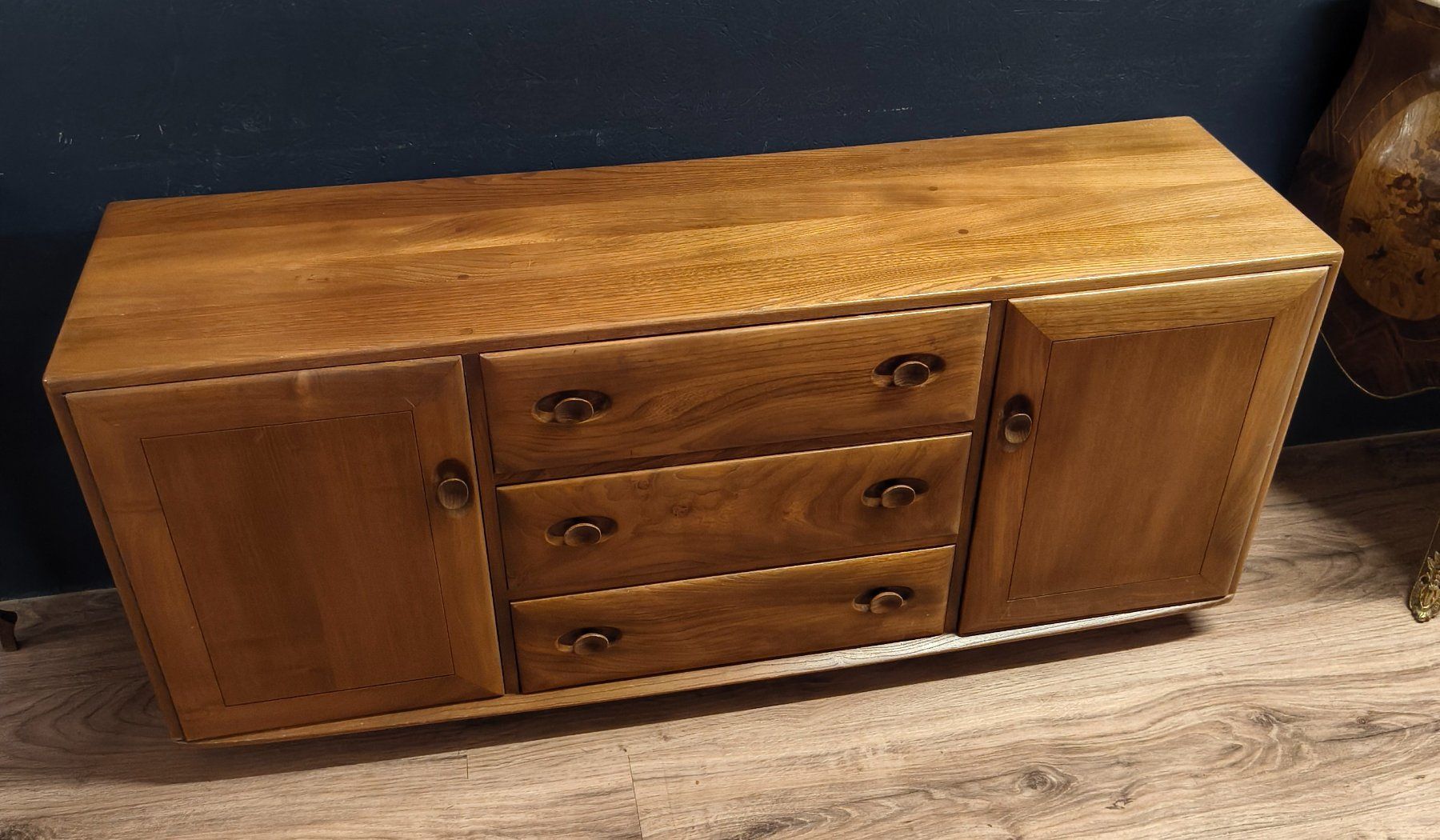 Cassettiere: Sideboard aus Ulmenholz Mid-Century – Usato da Basel venduto da bk_brockibasel
