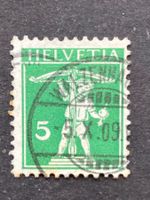 Schweiz 1905 Tellknabe 5 Vollstempel WALZENHAUSEN 5.X.09