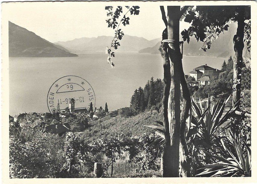 Cartoline postali: AK Brissago, Lago Maggiore 1966 – Usato da Rheinfelden venduto da wil_m7gh