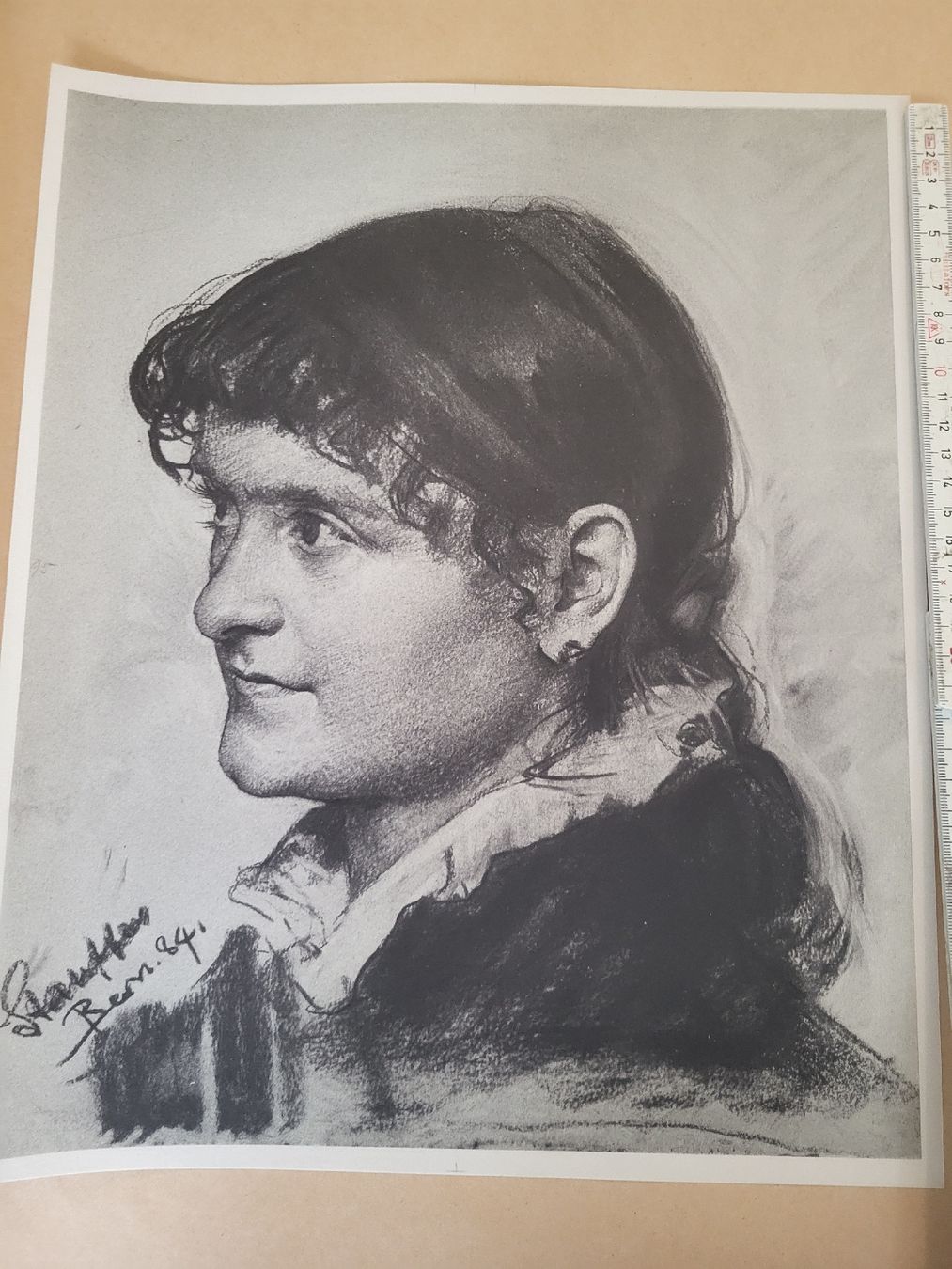 Dipinti: Karl Stauffer-Bern Faksimlie ca.1895 – Usato da nunningen venduto da mic_88k2 1