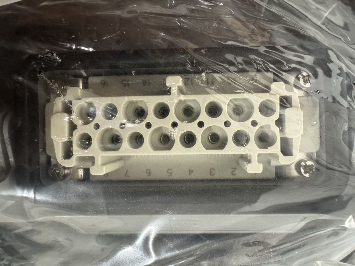 Spine: Harting 16-Polig Stecker & Buchse – Nuovo e nell'imballaggio originale da Dagmersellen venduto da BoobieButt 4