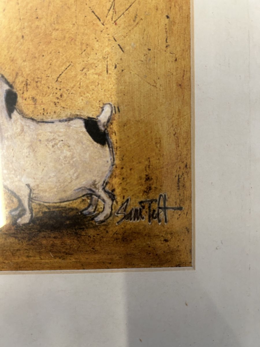 Foto & Immagini: Sam Teft Bild mit Rahmen  – Usato da Zürich venduto da BashasBrockenhaus 1