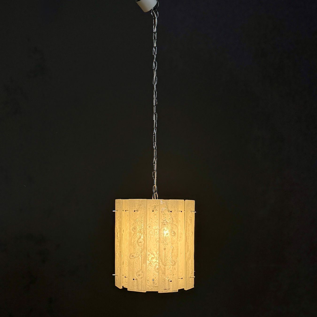 Lampadari & plafoniere: Vintage Big Bubble Glas Hängelampe – Usato da Uetikon am See venduto da StudioVintage 9